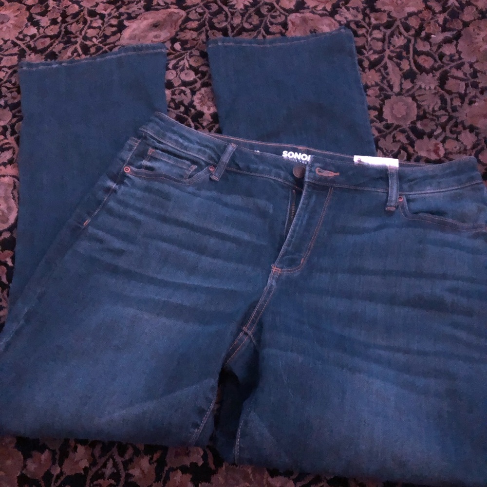 Sonoma Dark Blue Boot-Cut Jeans